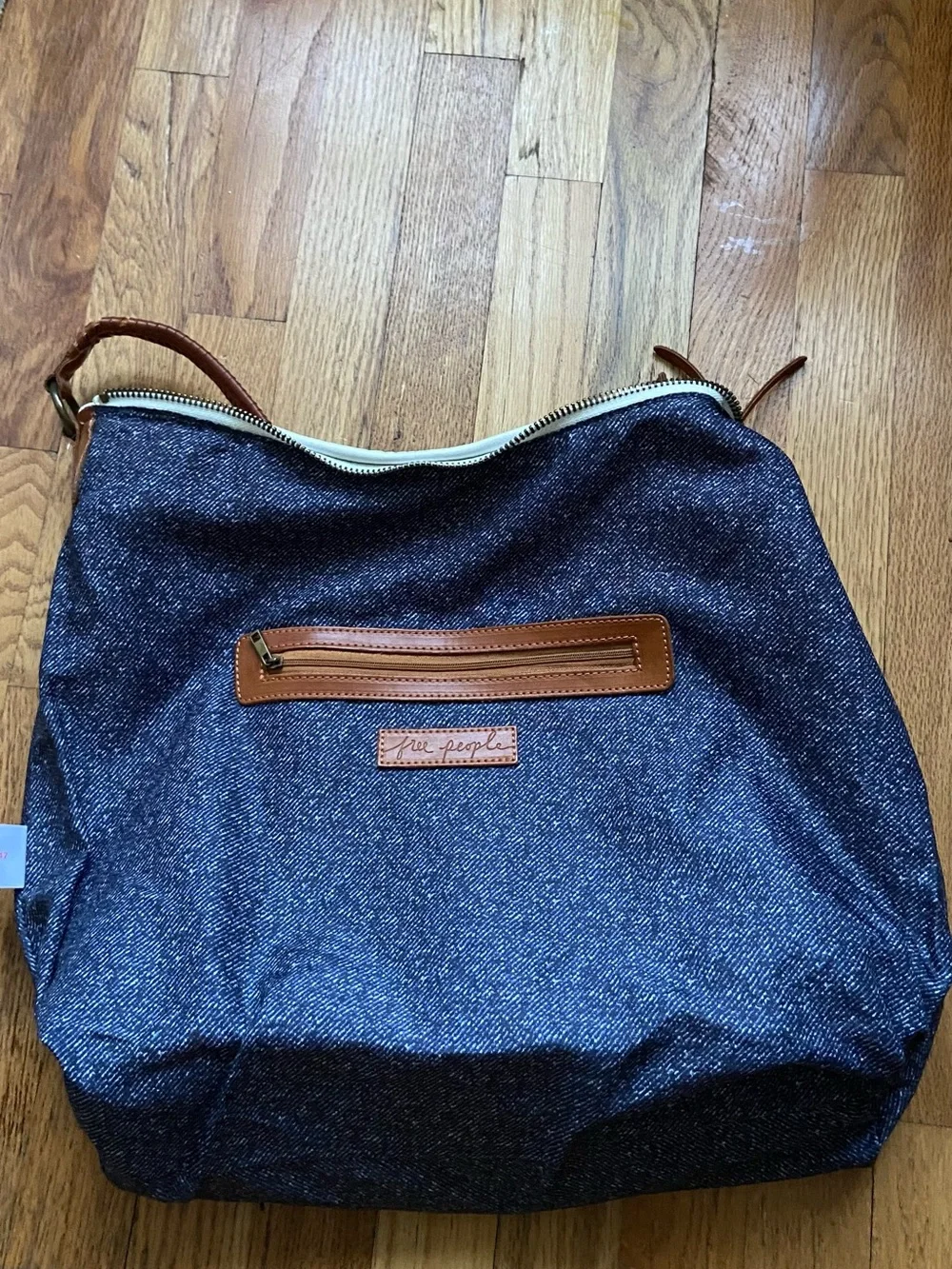 Free People Vista Vegan Leather sage green bag